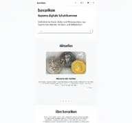 Kleine Seitenvorschau von bavarikon.de