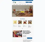 Kleine Seitenvorschau von abaza-balkanfood.de