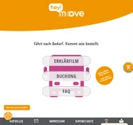 Kleine Seitenvorschau von hey-move.de