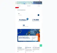 Kleine Seitenvorschau von transparenz.hamburg.de