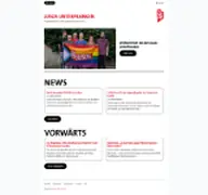 Kleine Seitenvorschau von jusos-unterfranken.de