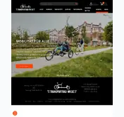 Kleine Seitenvorschau von transportrad-mv.de