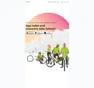 Kleine Seitenvorschau von movemix-bike.de