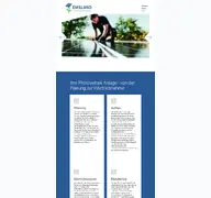 Kleine Seitenvorschau von emsland-solartechnik.de