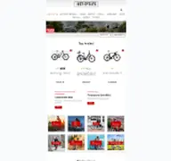 Kleine Seitenvorschau von just-cycles.de