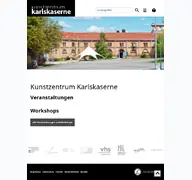 Kleine Seitenvorschau von karlskaserne.ludwigsburg.de