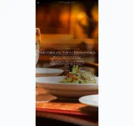 Kleine Seitenvorschau von trattoriadelporto-bremervoerde.de