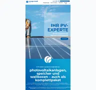 Kleine Seitenvorschau von energie-kraft.de
