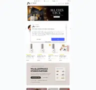 Kleine Seitenvorschau von justnails-shop.de