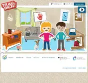 Kleine Seitenvorschau von trau-dich.de