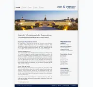 Kleine Seitenvorschau von just-und-partner.de