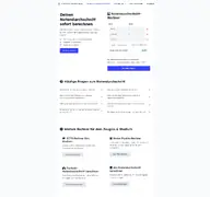 Kleine Seitenvorschau von notendurchschnitt-berechnen.de