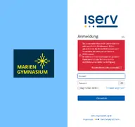 Kleine Seitenvorschau von iserv-mgpapenburg.de