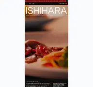 Kleine Seitenvorschau von ishihara.de