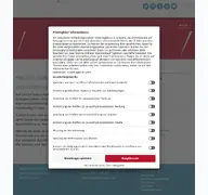 Kleine Seitenvorschau von nuliga.bhv-online.de