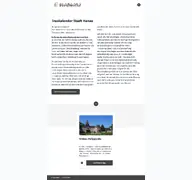 Kleine Seitenvorschau von traukalender.hanau.de