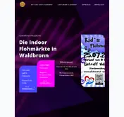 Kleine Seitenvorschau von flohmarkt-waldbronn.de