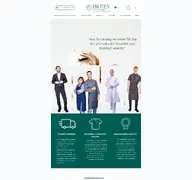 Kleine Seitenvorschau von protex-design.de