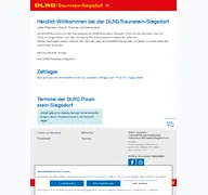 Kleine Seitenvorschau von traunstein-siegsdorf.dlrg.de