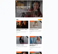 Kleine Seitenvorschau von darkschlager.de