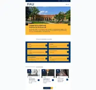 Kleine Seitenvorschau von musik.fau.de