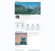 Kleine Seitenvorschau von travelvice.de
