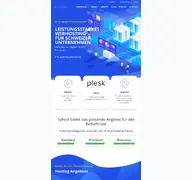 Kleine Seitenvorschau von syhost.ch