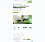 Kleine Seitenvorschau von ersteschritte-reha.de