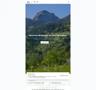 Kleine Seitenvorschau von treffpunkt-bayrischzell.de