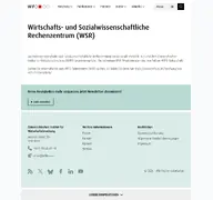 Kleine Seitenvorschau von wsr.at
