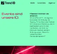 Kleine Seitenvorschau von trendid.de