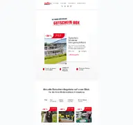 Kleine Seitenvorschau von gutscheinbox.radiowestfalica.de