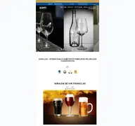 Kleine Seitenvorschau von sahmglass.de