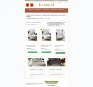 Kleine Seitenvorschau von kaeppel-bettwaesche-shop.de