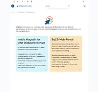 Kleine Seitenvorschau von mebis.bayern.de