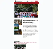 Kleine Seitenvorschau von tsv-muehlenfeld.de