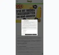 Kleine Seitenvorschau von sammyspizza.de