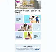 Kleine Seitenvorschau von xn--zukunftprgen-ocb.bayern.de