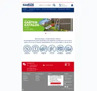 Kleine Seitenvorschau von sandhack.de