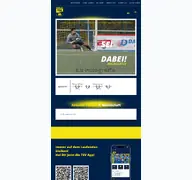 Kleine Seitenvorschau von tsvm-fussball.de