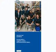 Kleine Seitenvorschau von jobs.noweda.de