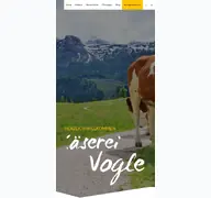 Kleine Seitenvorschau von kaeserei-vogler.de