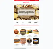 Kleine Seitenvorschau von kaesescheer.de