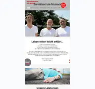 Kleine Seitenvorschau von sanimu.de