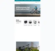 Kleine Seitenvorschau von fahrradkomfort.de