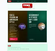 Kleine Seitenvorschau von trewa.de