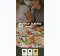 Kleine Seitenvorschau von kaffeeaufhawaii.de