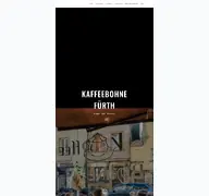 Kleine Seitenvorschau von kaffeebohne-fuerth.de