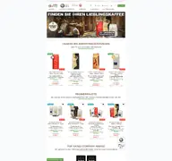 Kleine Seitenvorschau von kaffee-eshop.de