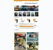 Kleine Seitenvorschau von triathlonshop.de